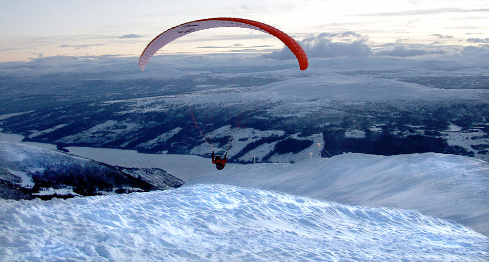 Åre Zweden paragliding