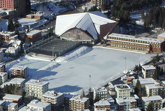 Ijsbaan Davos Zwitserland