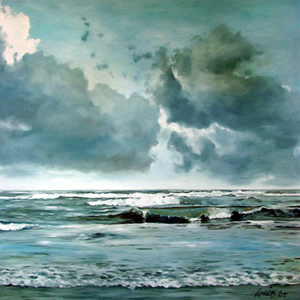 Zeegezicht Branding Terschelling