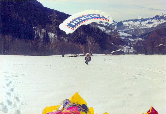 paragliding davos
