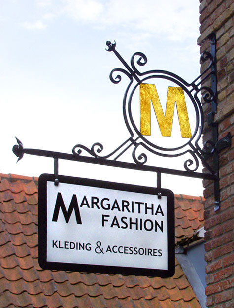 uithangbord margaritha fashion terschelling