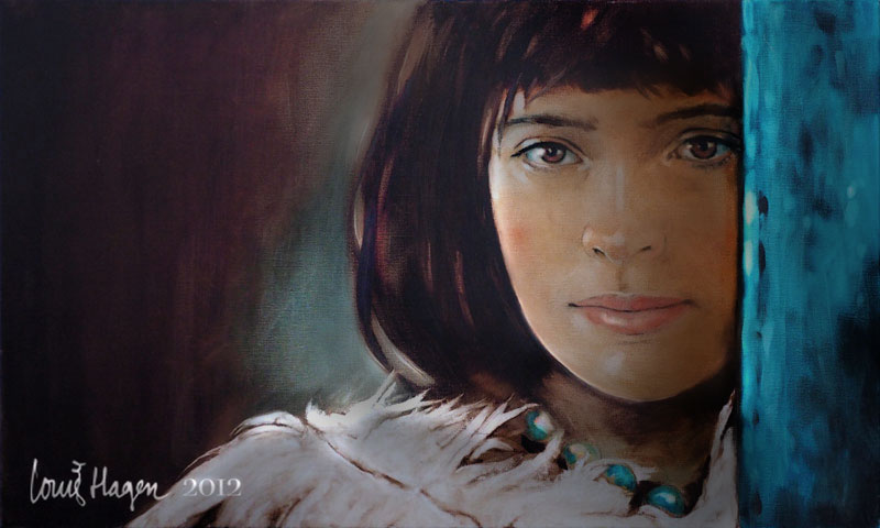 oil-painting-tibetan-annemarie, painting