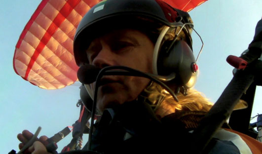 Paramotor vliegen Louis Hagen