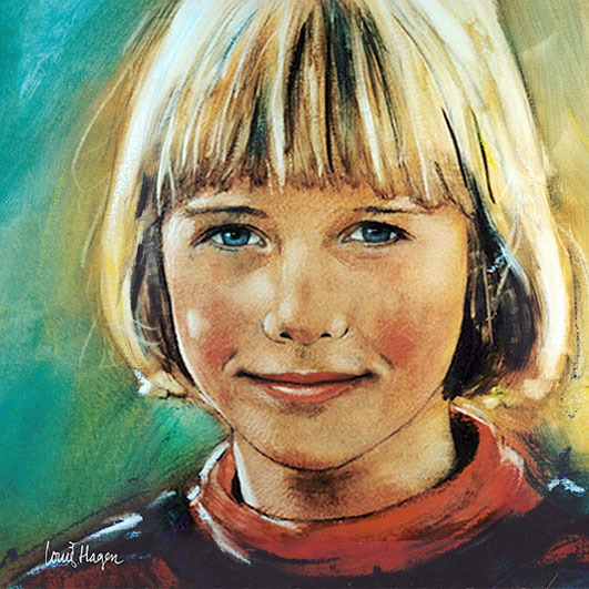 Portret schilderij