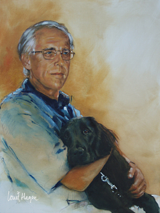 portret schilderij