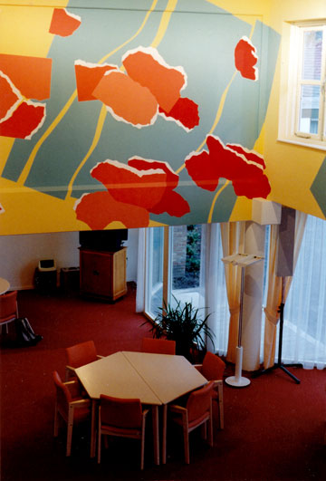 wandschildering, Johannes Hove